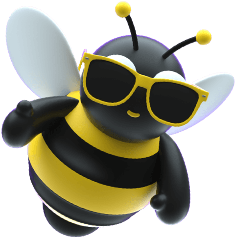 Odie (Bumblebee) with glasses